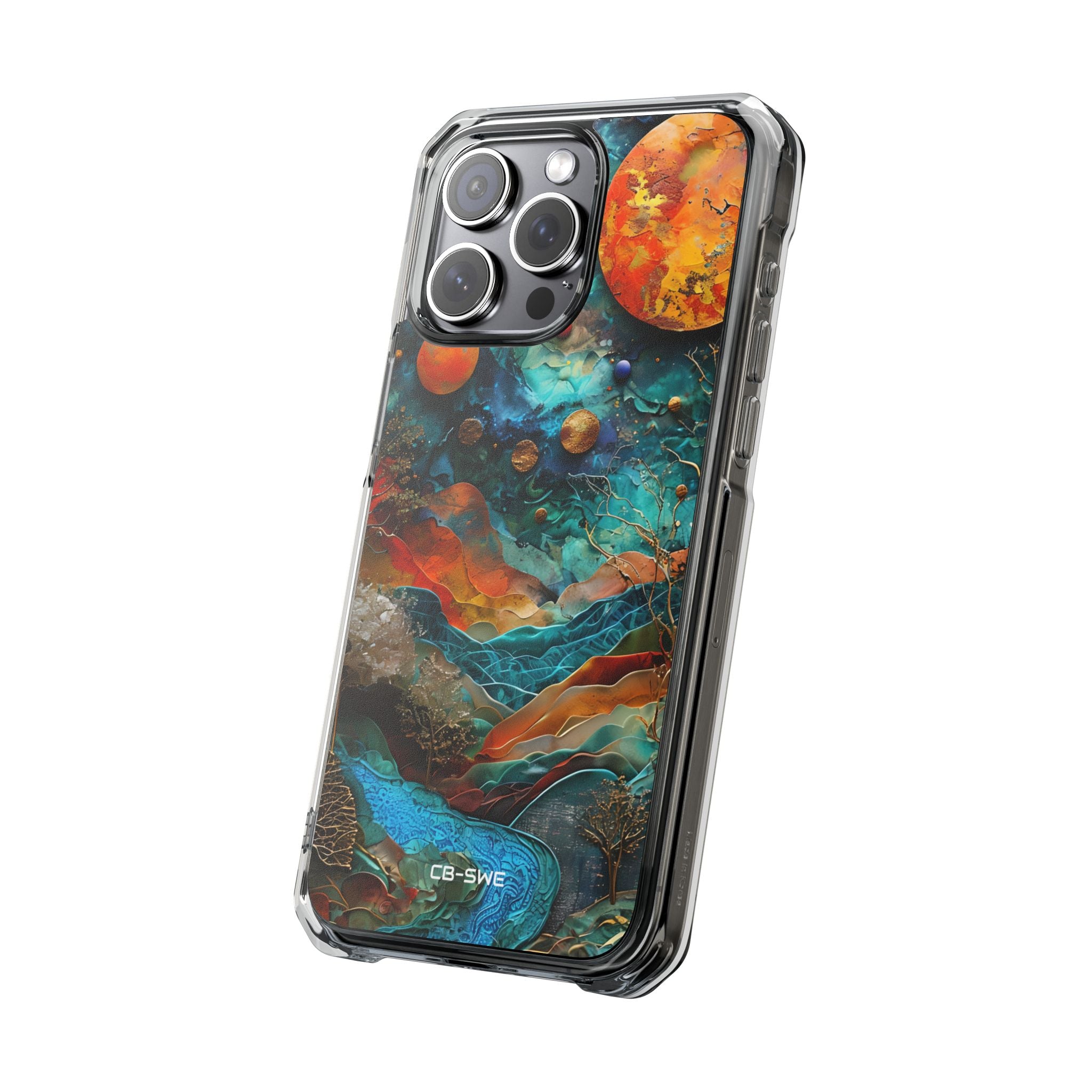 Celestial Wonders Unfold iPhone Case - Impact