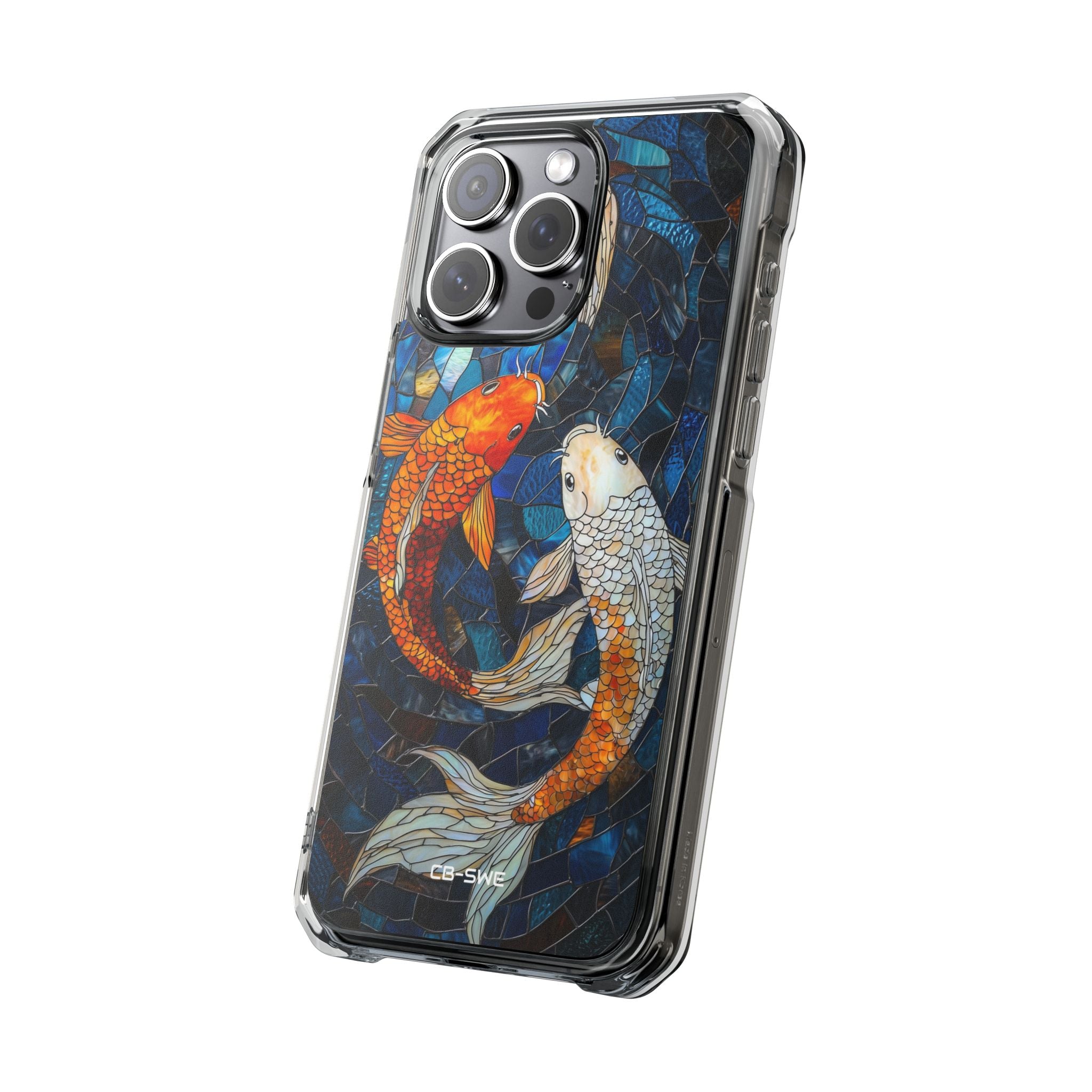 Koi Fish Swim iPhone Case - Impact