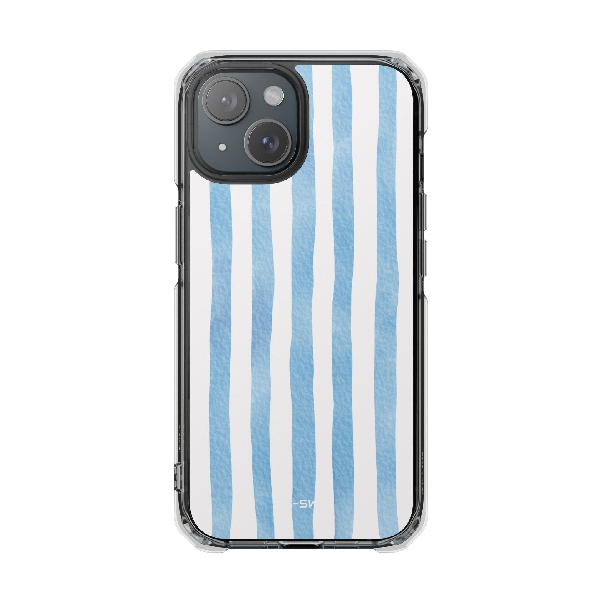 Soft Blue Watercolors iPhone Case - Impact