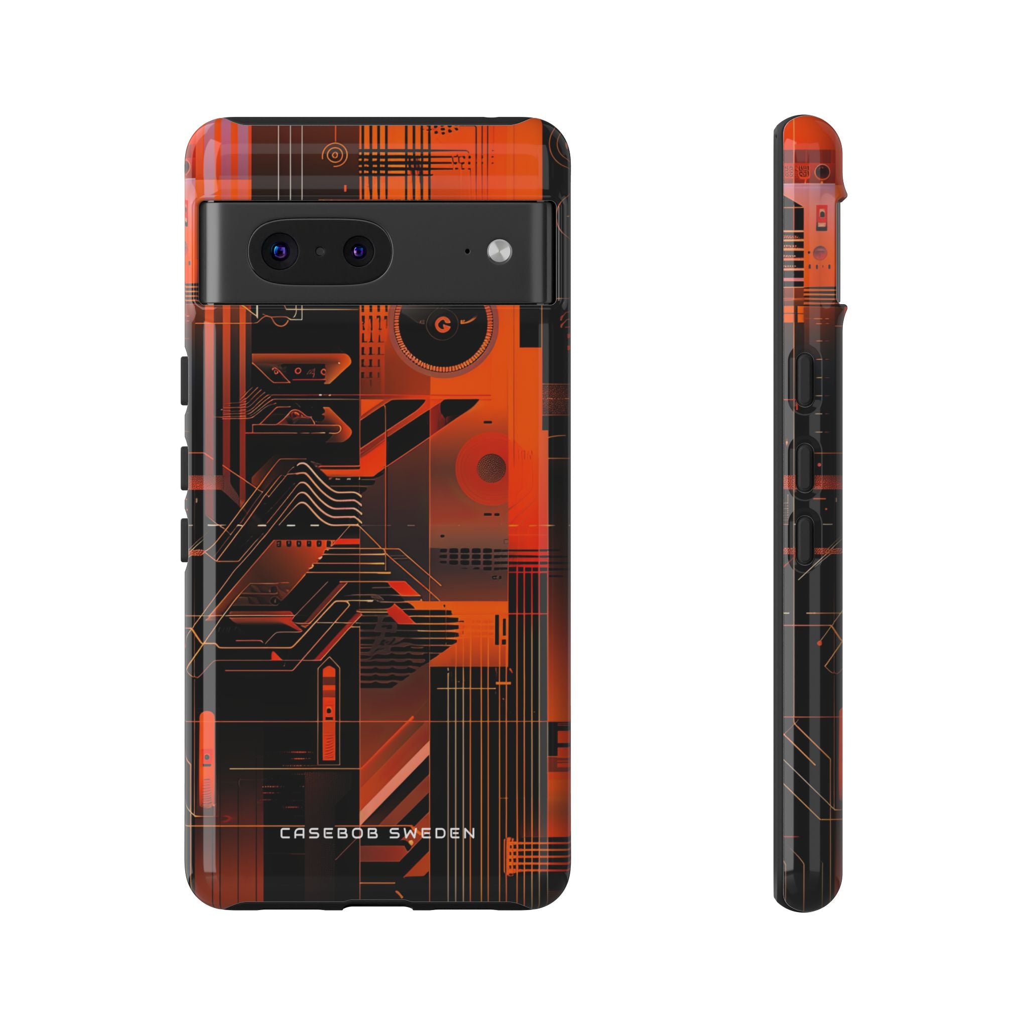 Gradient Circuitburst Google Pixel 7 - Tough Phone Case