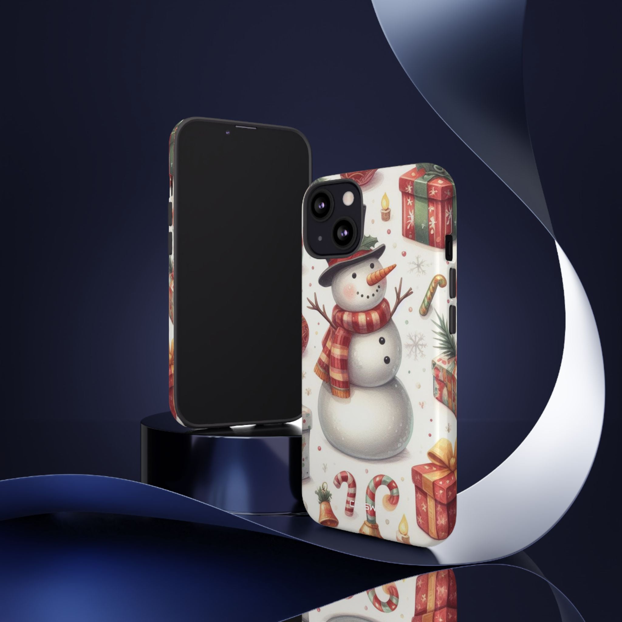 Snowman Welcomes Joy - iPhone Case