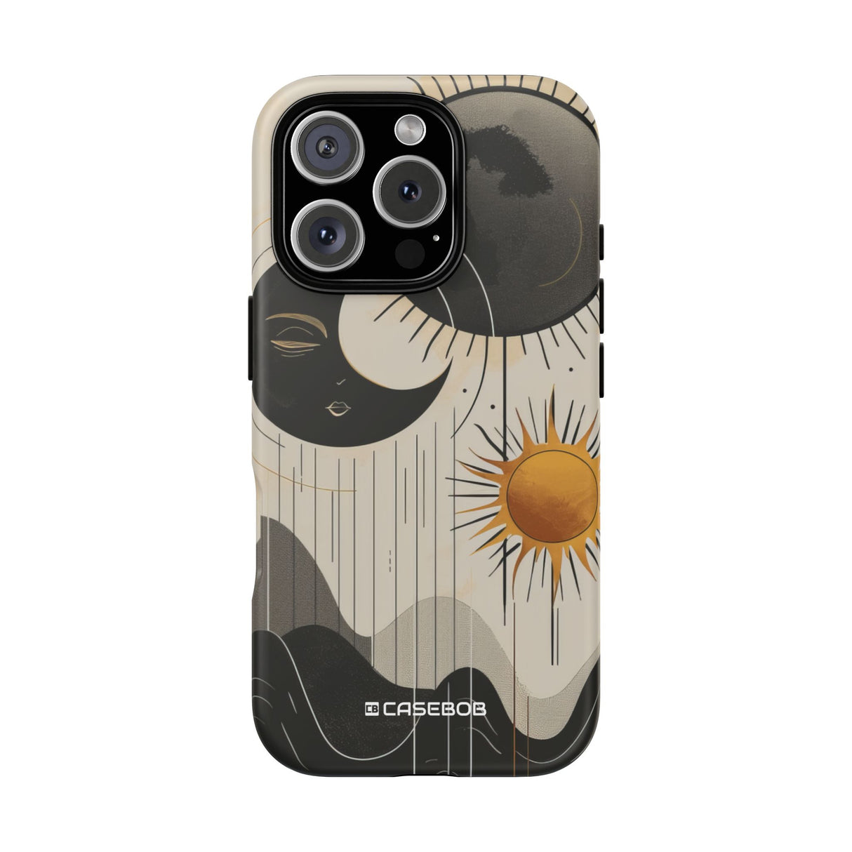 Celestial Harmony: Sun and Moon - for iPhone 16