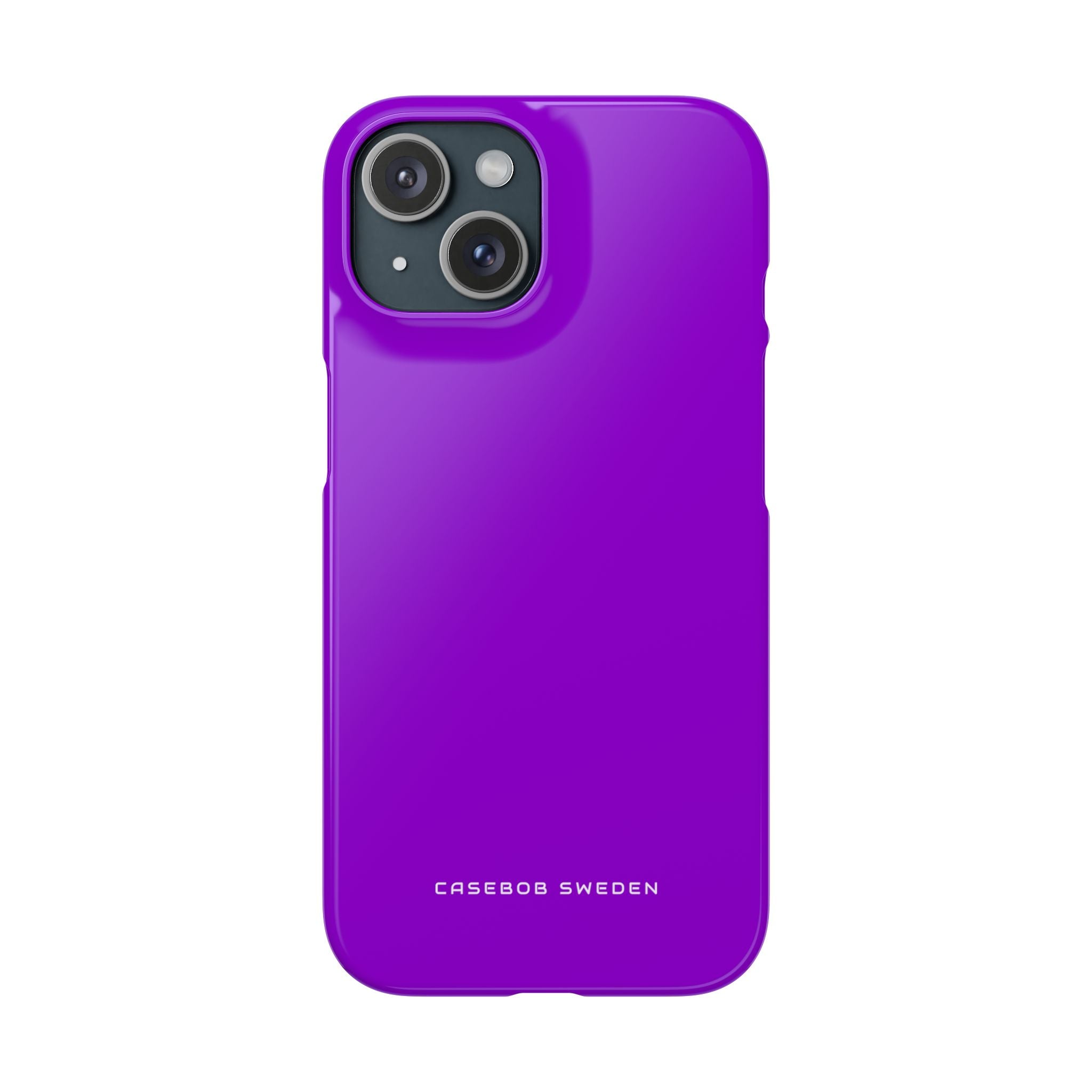 Dark Violet iPhone 15 - Slim Phone Case