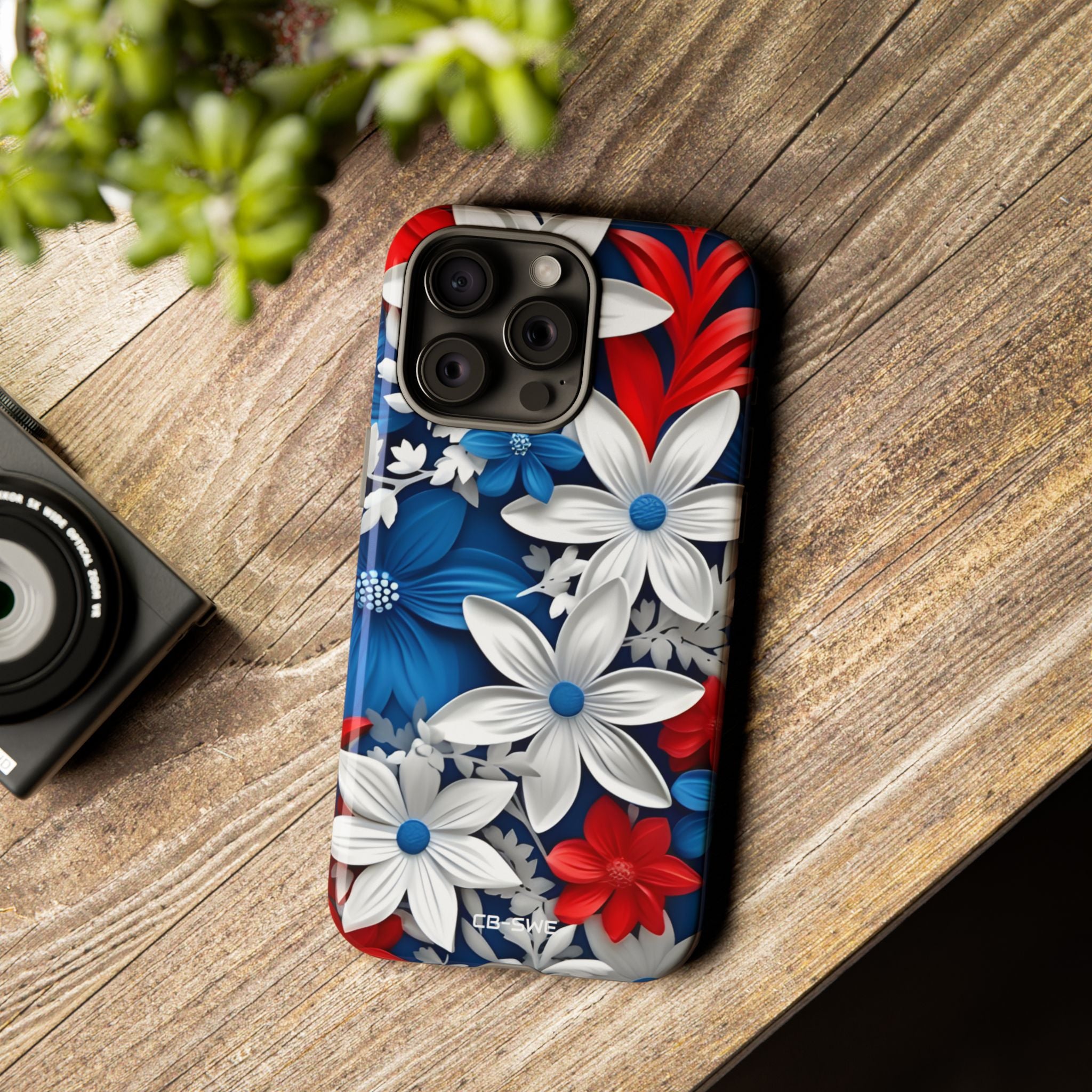 Floral Sculpture Blooms - iPhone Case