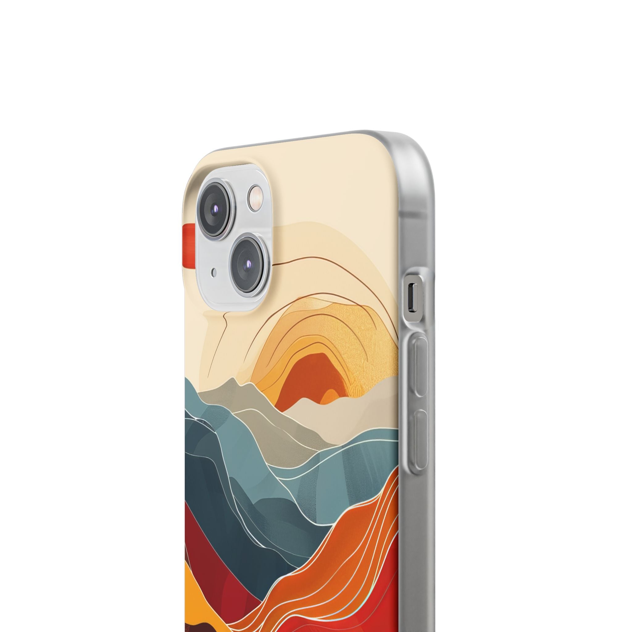 Sunset Waves | Flexible Phone Case for iPhone