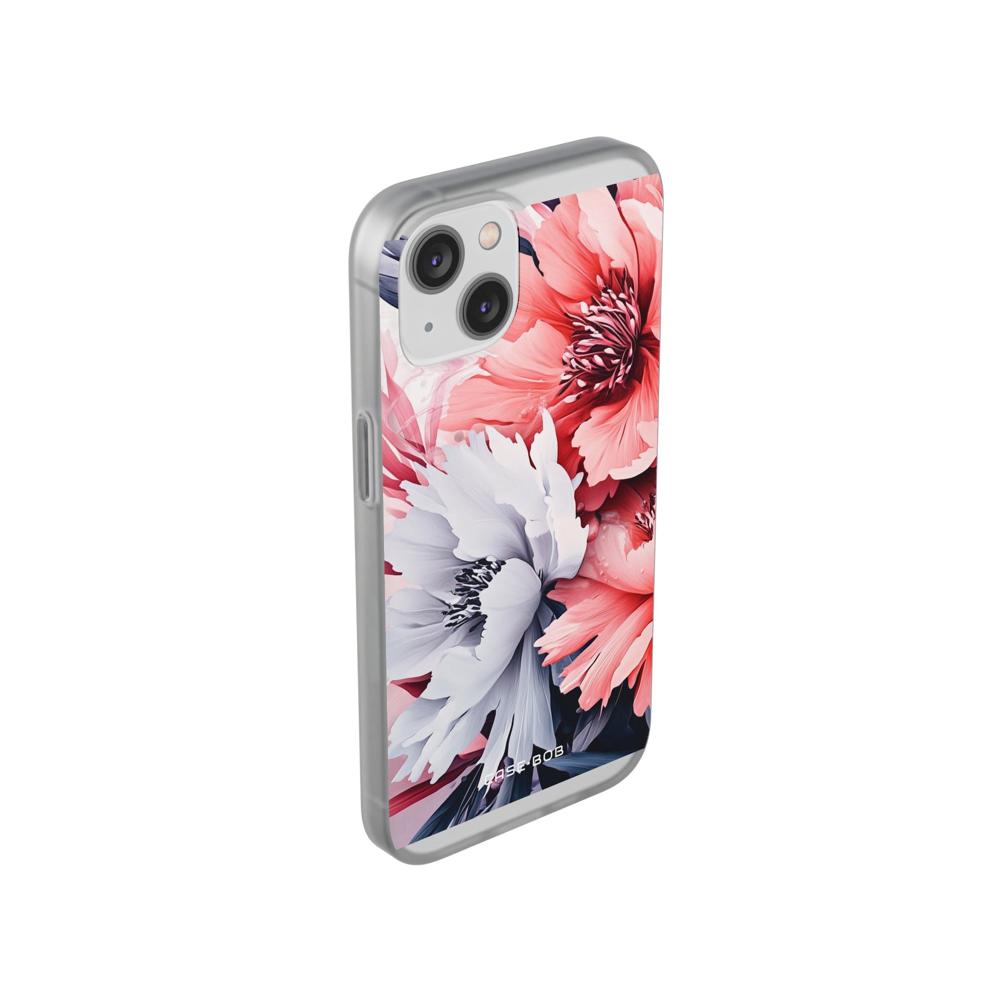 Coral Bloom iPhone 14 Case - Soft
