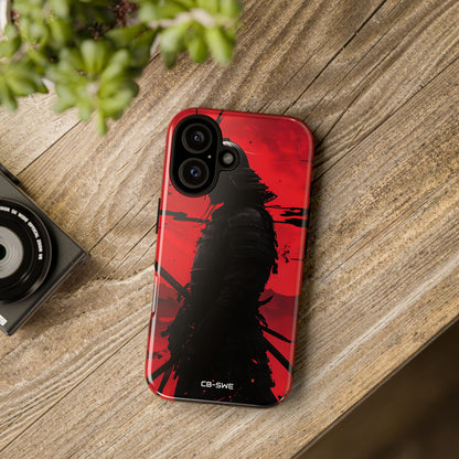 Red Samurai Shadow - iPhone Case