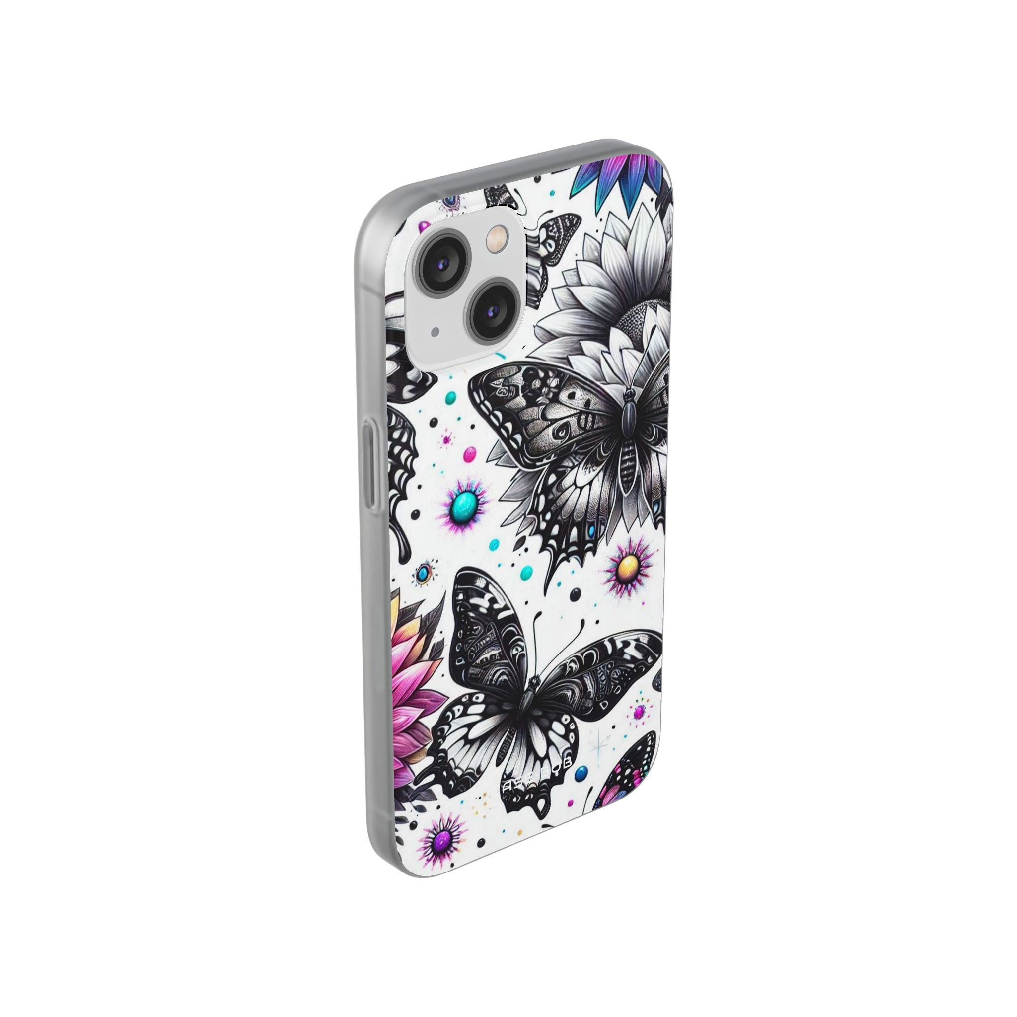 Butterfly Bloom iPhone 14 Case - Soft