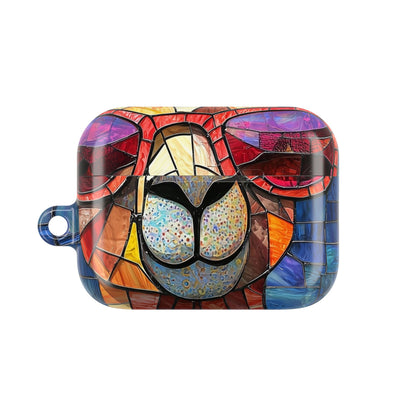 Sunglass Llama Mosaic - AirPods Case