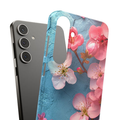 Blossom Serenity Case - Slim Samsung S24 Phone Case