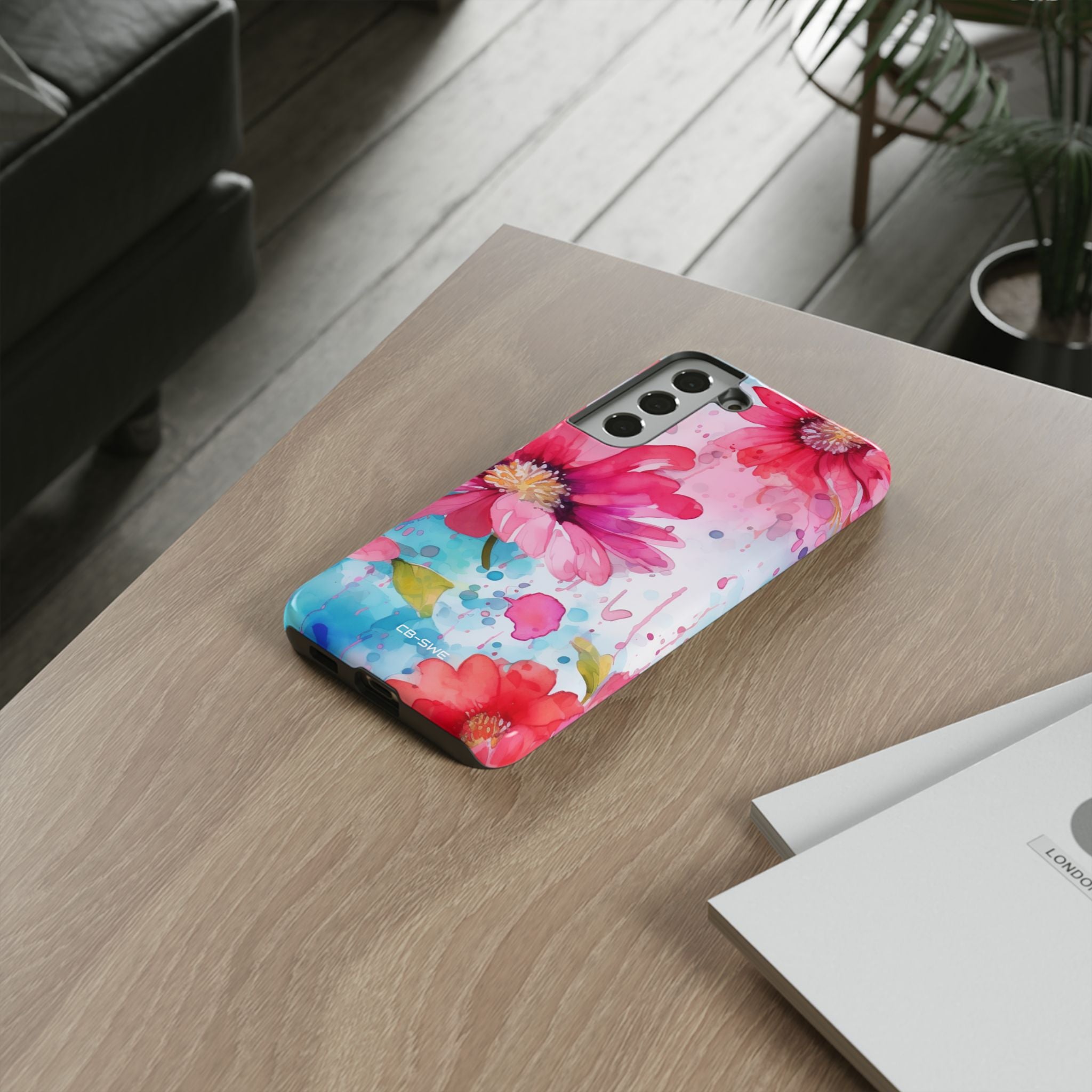 Vibrant Floral Dance - Samsung Case