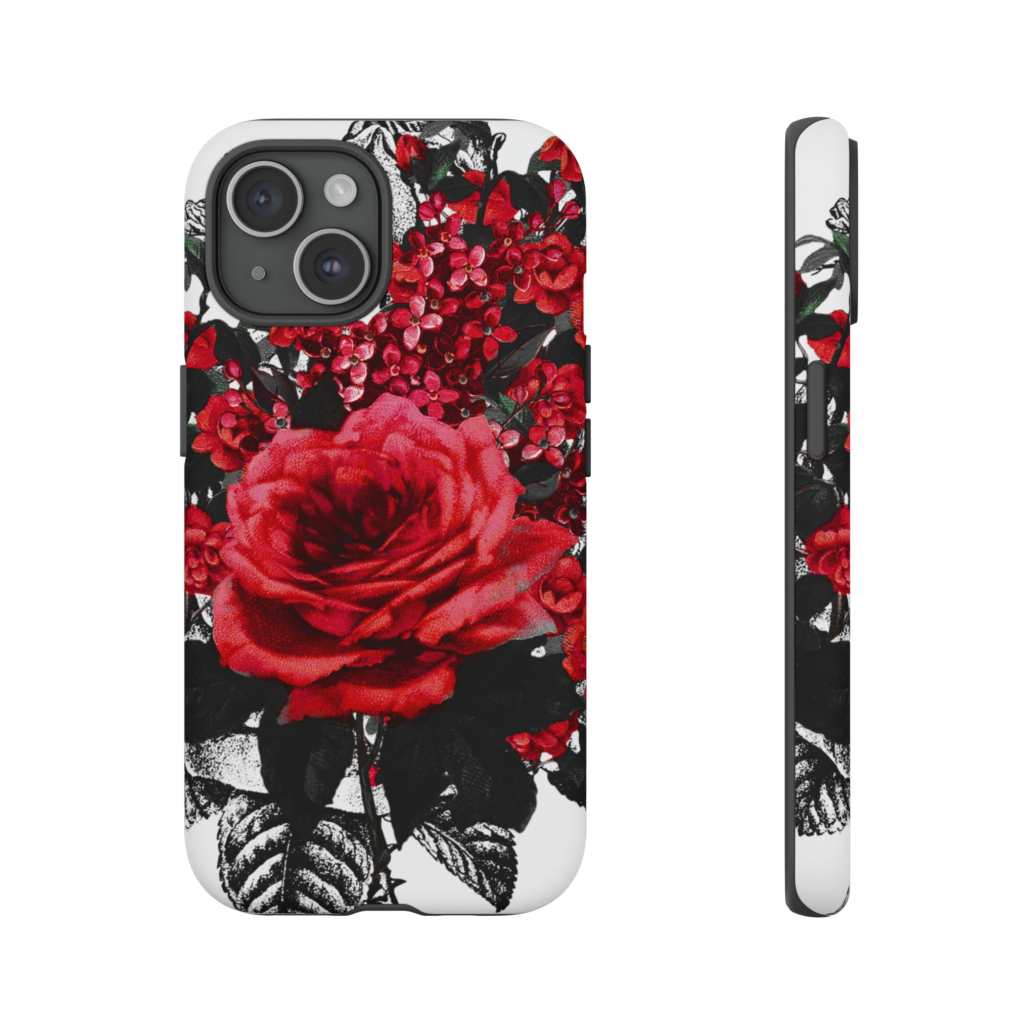 Rola Rose Gothic Flower - Protective Phone Case