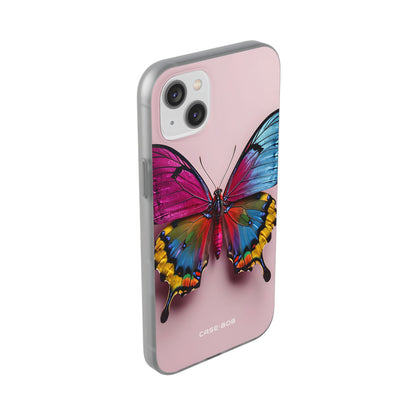 Vivid Butterfly iPhone 14 Plus Case - Soft