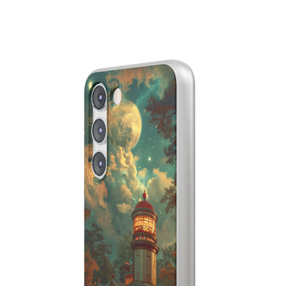 Vintage Moonlit Diner Fantasy Samsung S23 - Flexi Phone Case