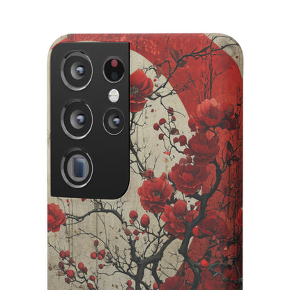 Zen Blossoms in Moonlight Samsung S21 - Slim Phone Case