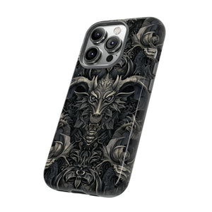 Mythical Gargoyles Tapestry - Protective Phone Case