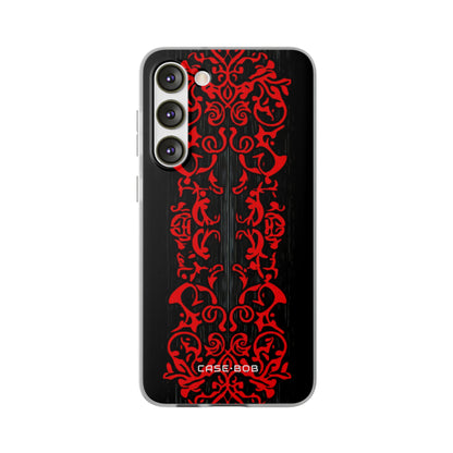 Crimson Spiral Samsung S23 Plus Case - Soft