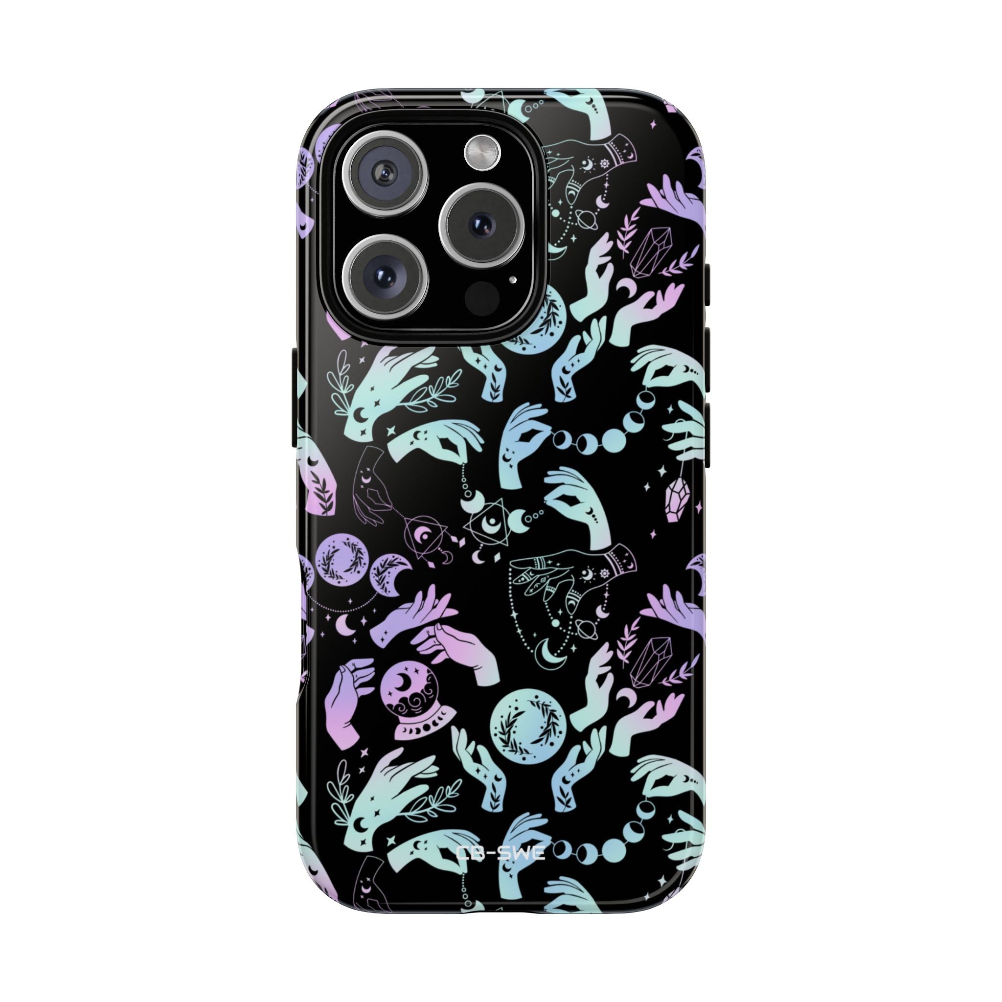 Mystical Celestial Hands - iPhone Case