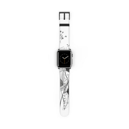 Silver Leaves - Watch Band