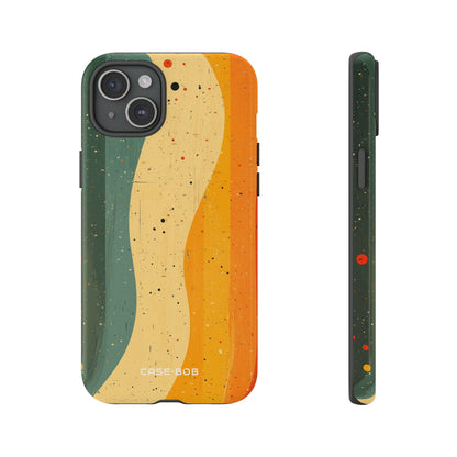 Wavy Forest Veil iPhone 15 Plus Case - Tough