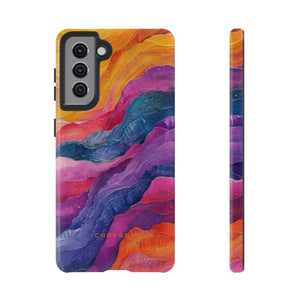 Pastel Wave Serenity - Protective Phone Case