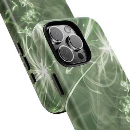 Ethereal Green Flow Art - for iPhone 16