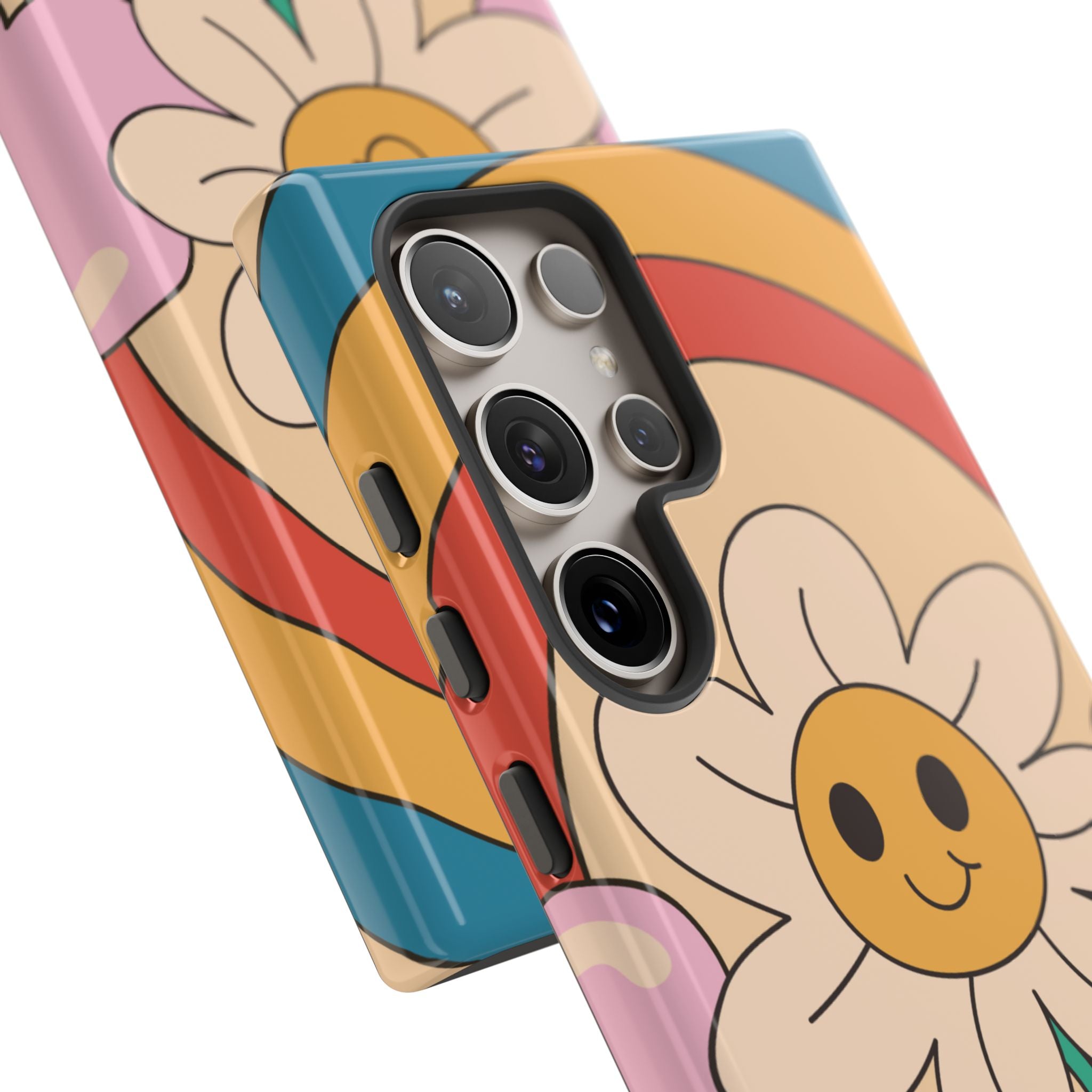 Joyful Retro Bloom - Samsung Case