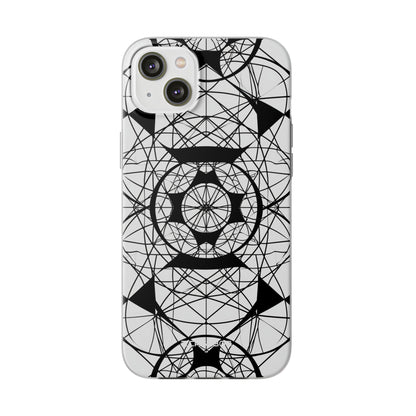 Geometric Hypnosis | Flexible Phone Case for iPhone