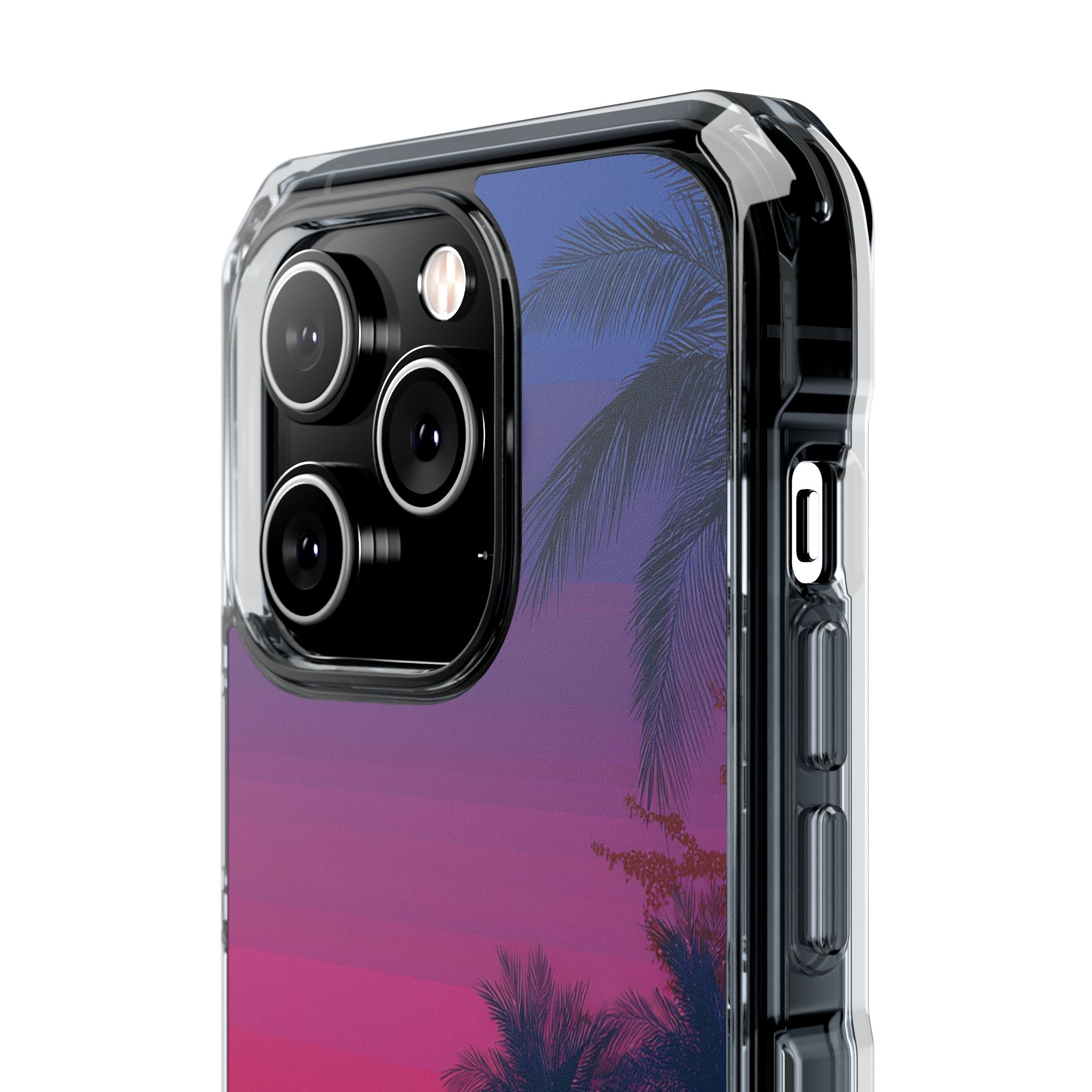 Tropical Sunset Silhouettes iPhone Case - Impact