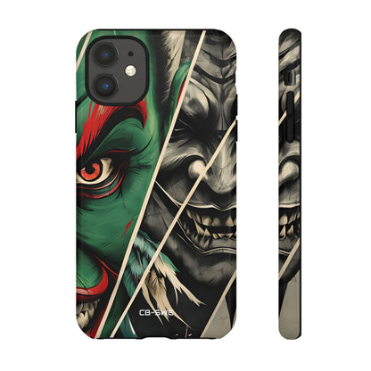 Demonic Panels Clash - iPhone Case