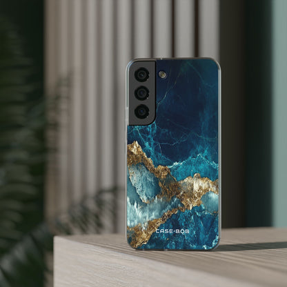 Jagged Gold Split Samsung S22 - Soft