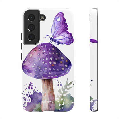 Whimsical Butterfly Perch - Samsung Case