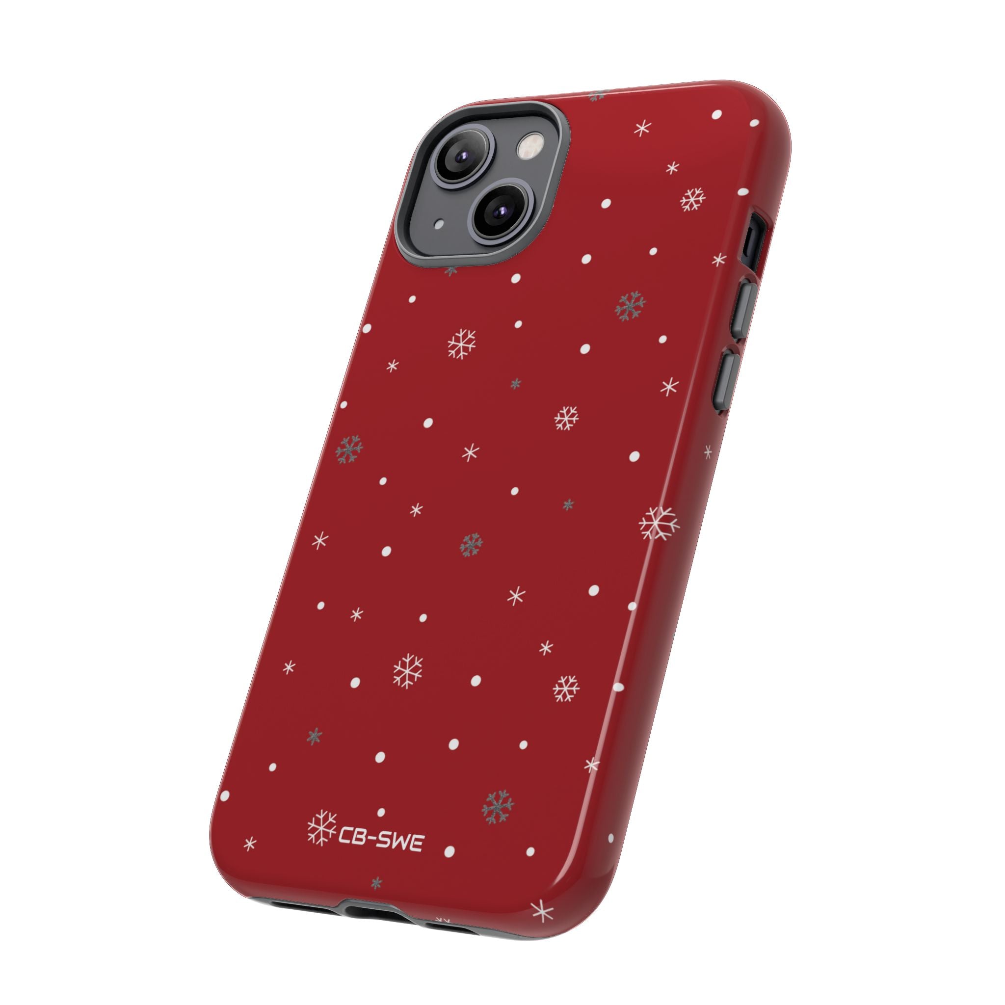 Snowflakes Dance Cheerfully - iPhone Case