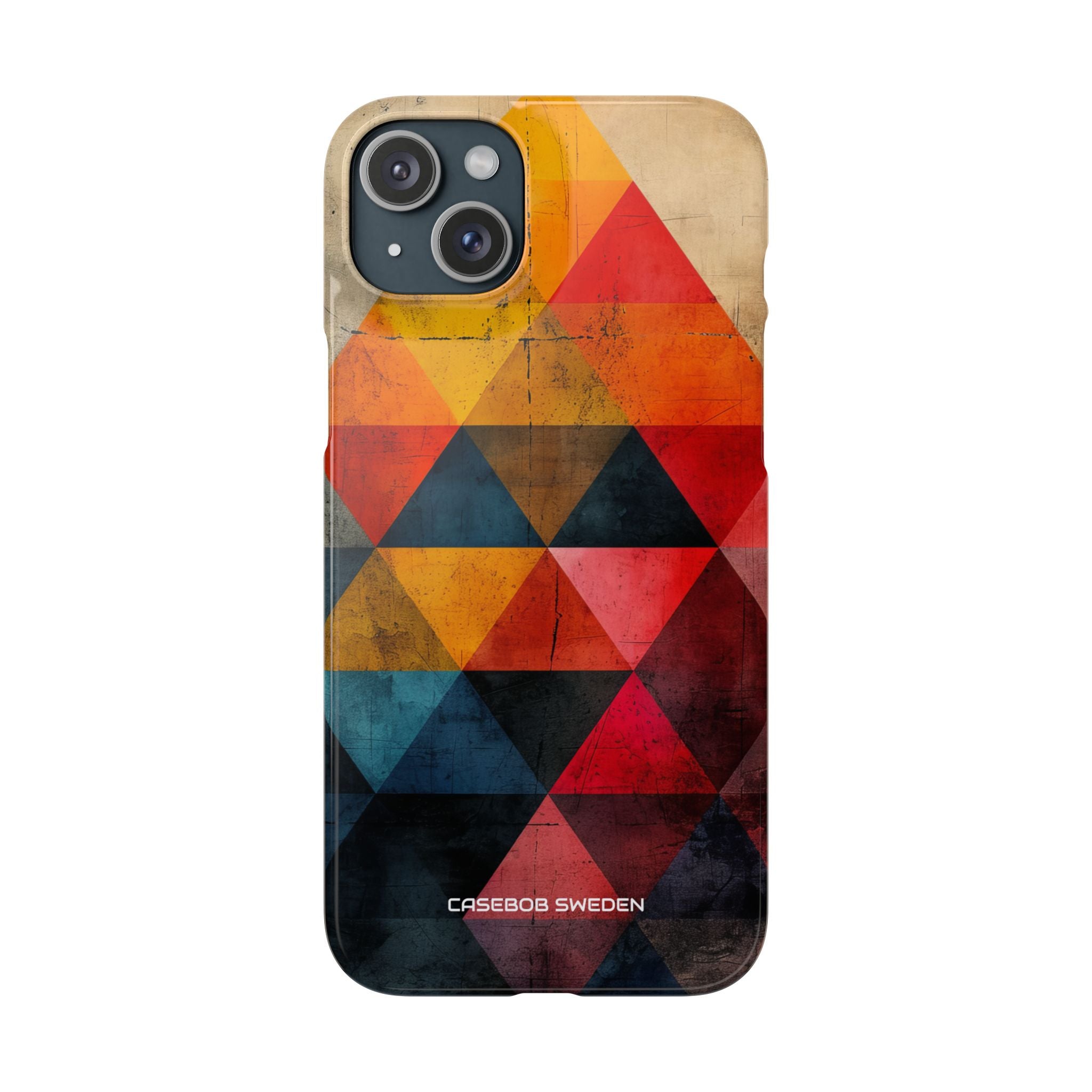 Geometric Energy - Slim iPhone 15 Phone Case