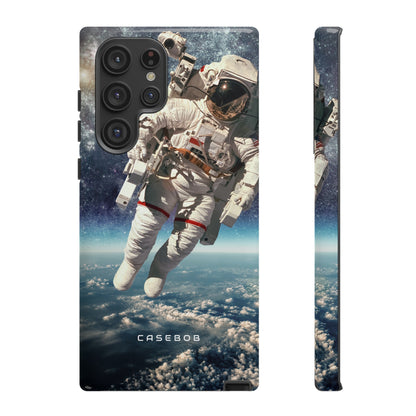 Astronaut in outer space - Protective Phone Case