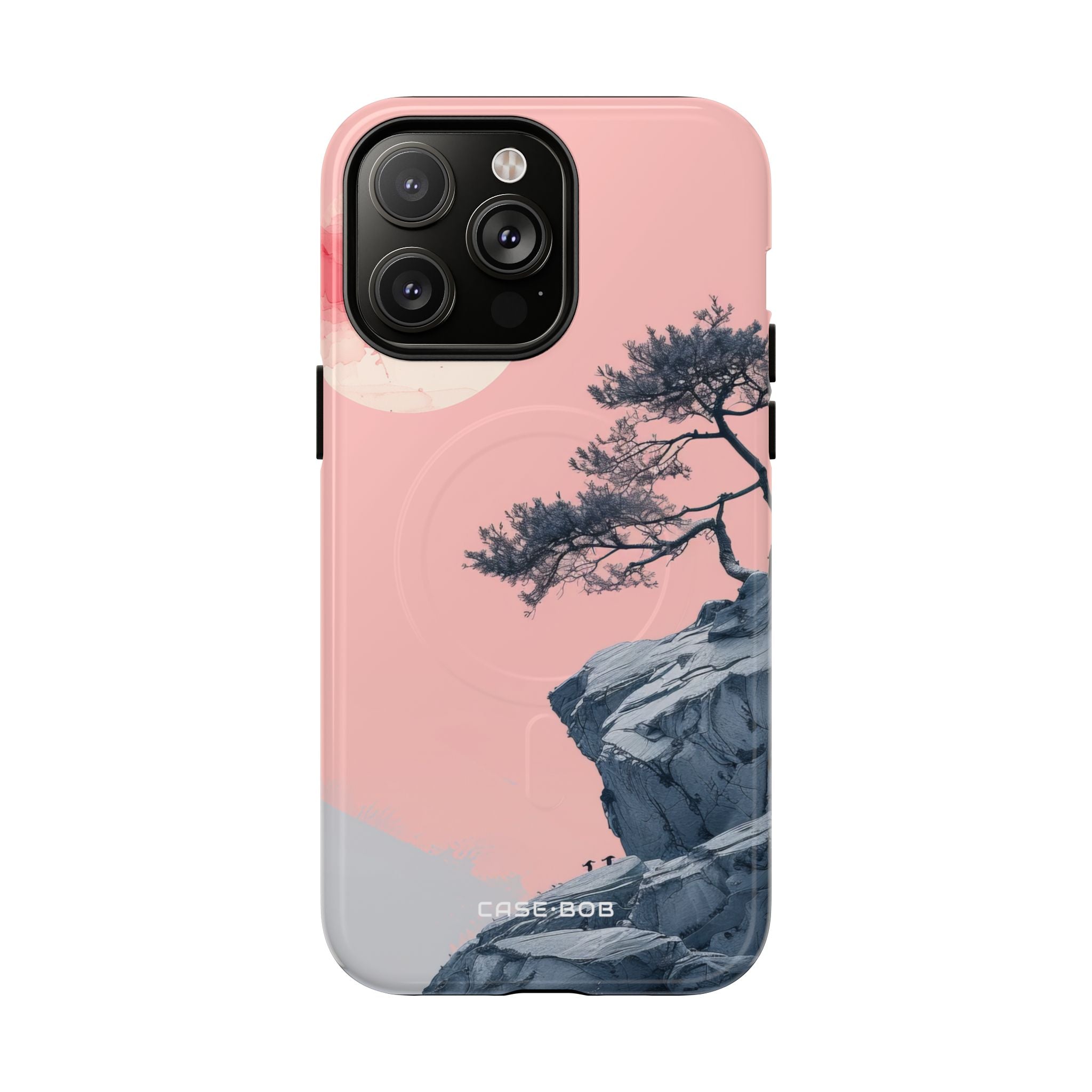 Crimson Moon Tree iPhone 14 Pro Max Case - Tough+