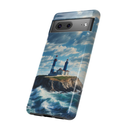 Lighthouse Guards Waves - Google Pixel Case