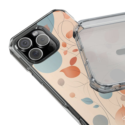 Gentle Leaves Drift iPhone Case - Impact