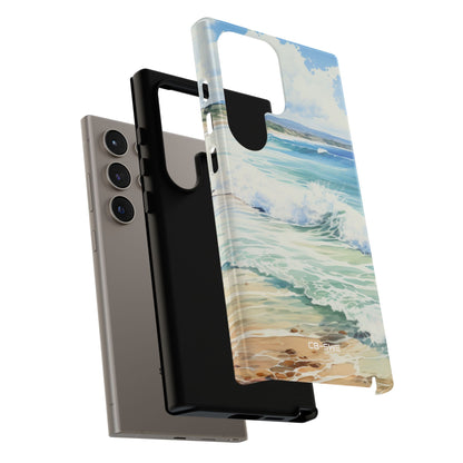 Serene Coastal Watercolors - Samsung Case