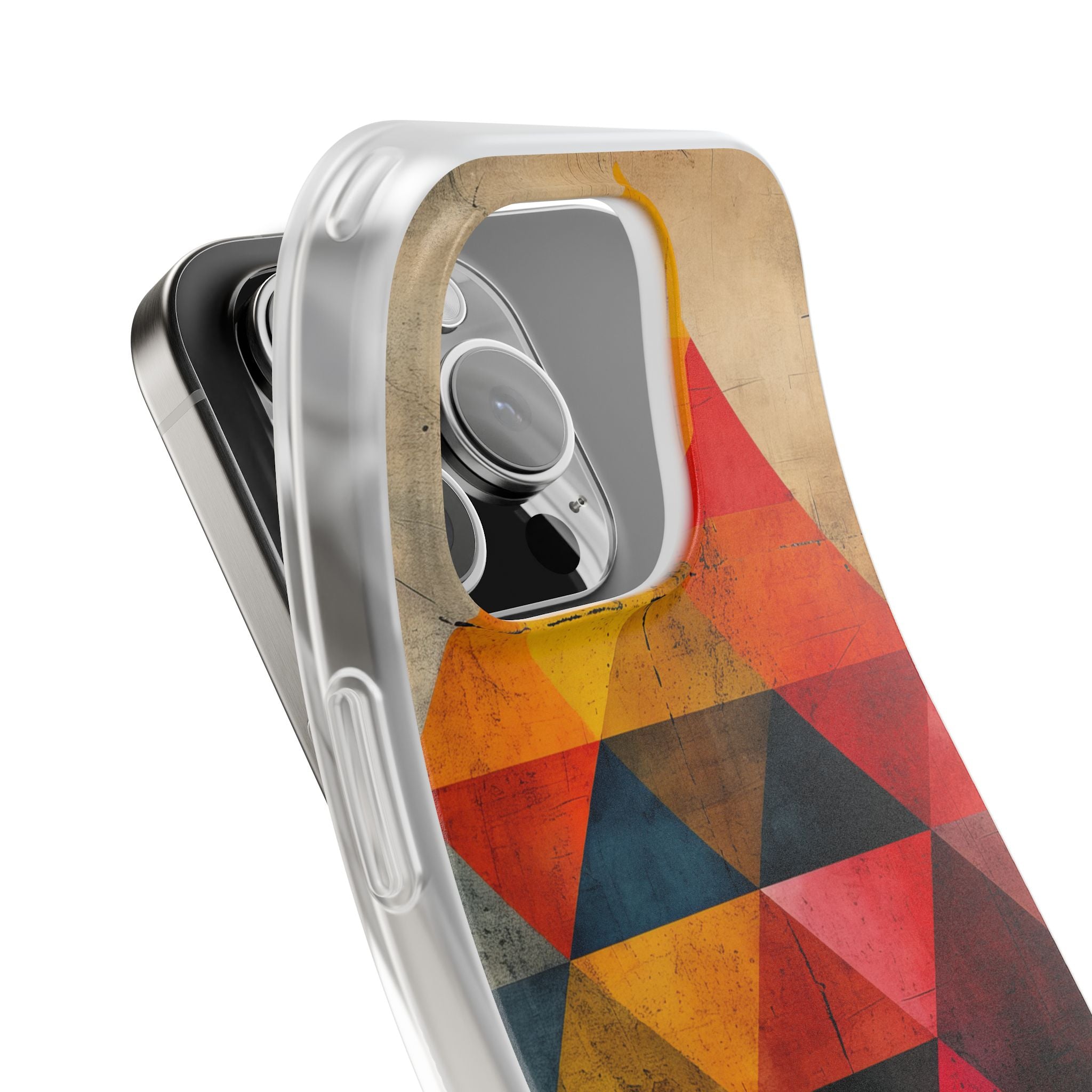 Geometric Energy - Flexi iPhone 16 Phone Case