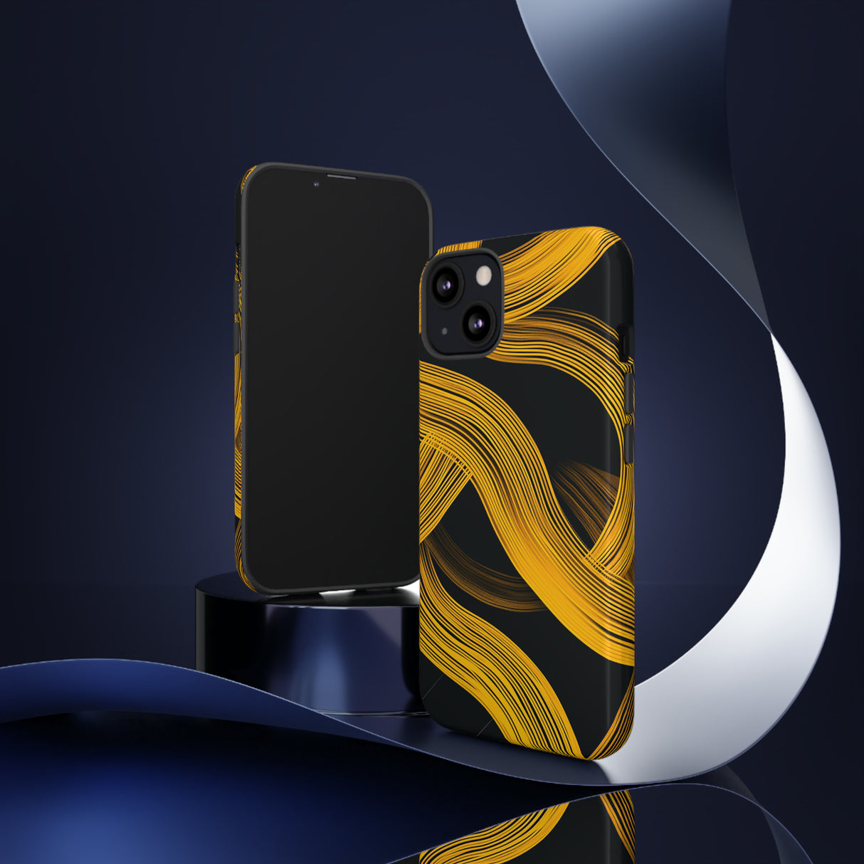 Golden Line Sleekness - Protective Phone Case