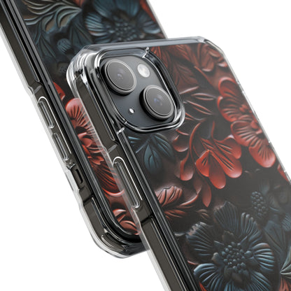 Sculpted Floral Elegance iPhone Case - Impact