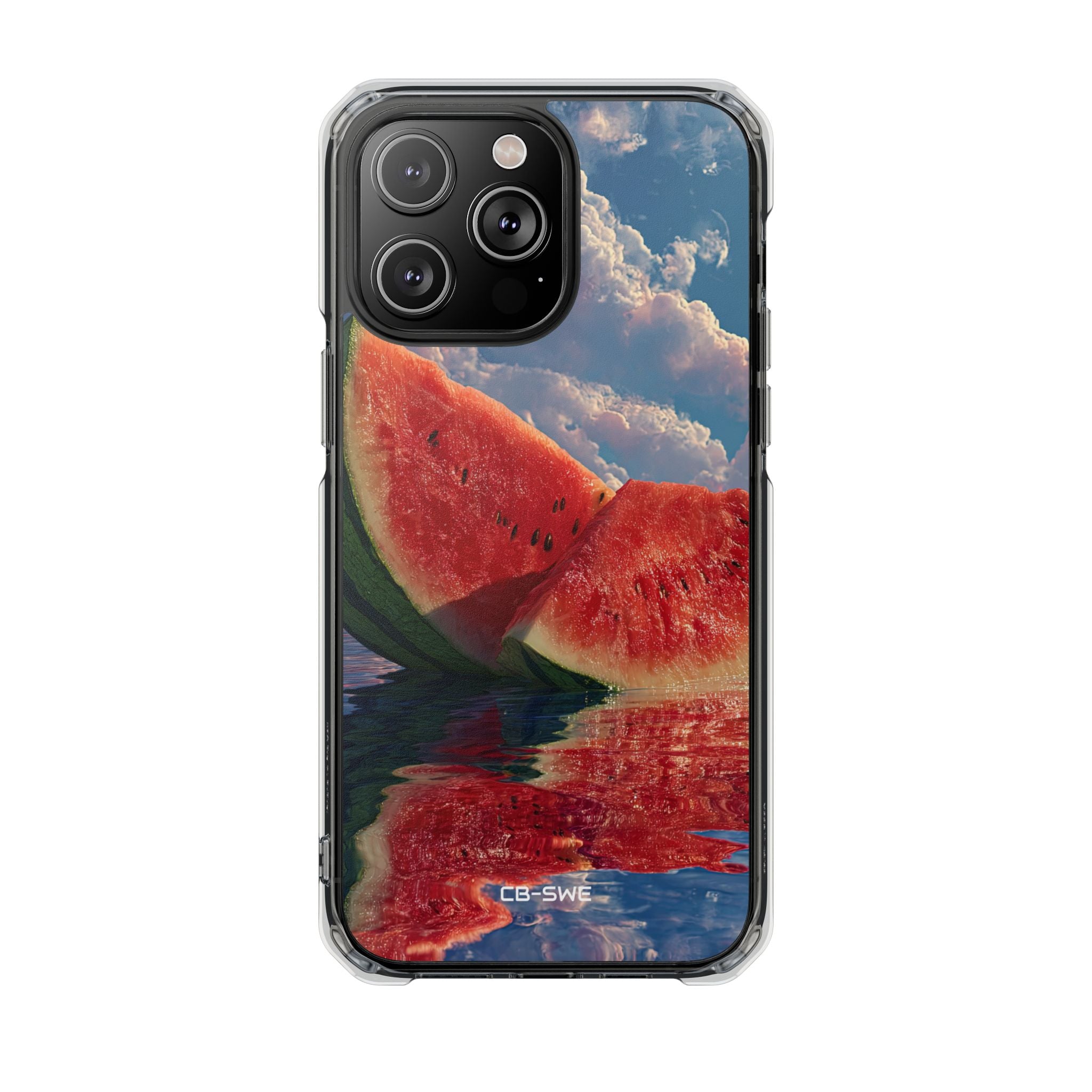 Watermelon Dream Reflection iPhone Case - Impact