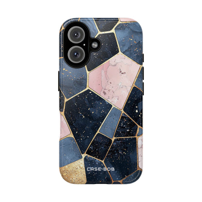 Golden Mosaic iPhone 16 Pro Case - Tough