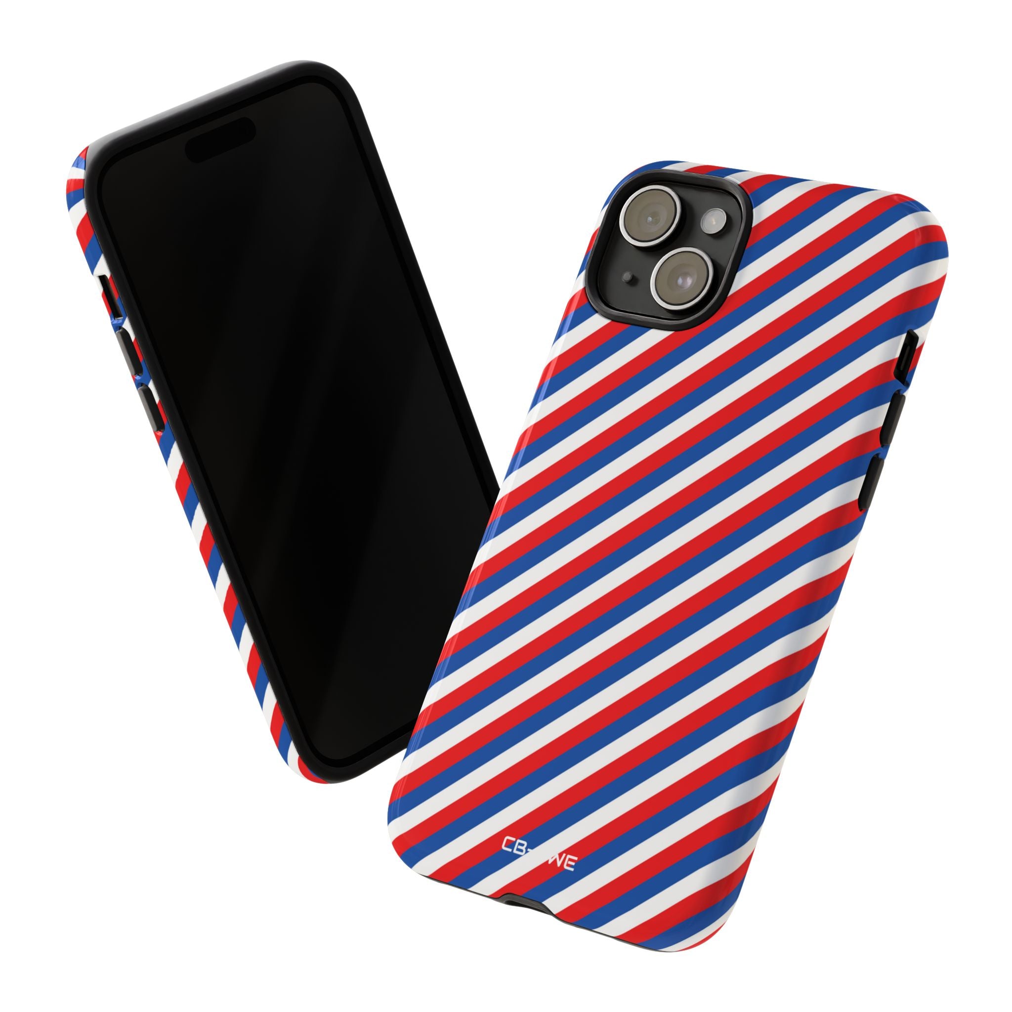 Striped Freedom Wave - iPhone Case
