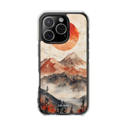 Mountains Greet Sun iPhone Case - Impact