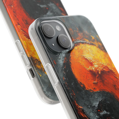 Molten Yin-Yang iPhone 15 Plus Case - Soft