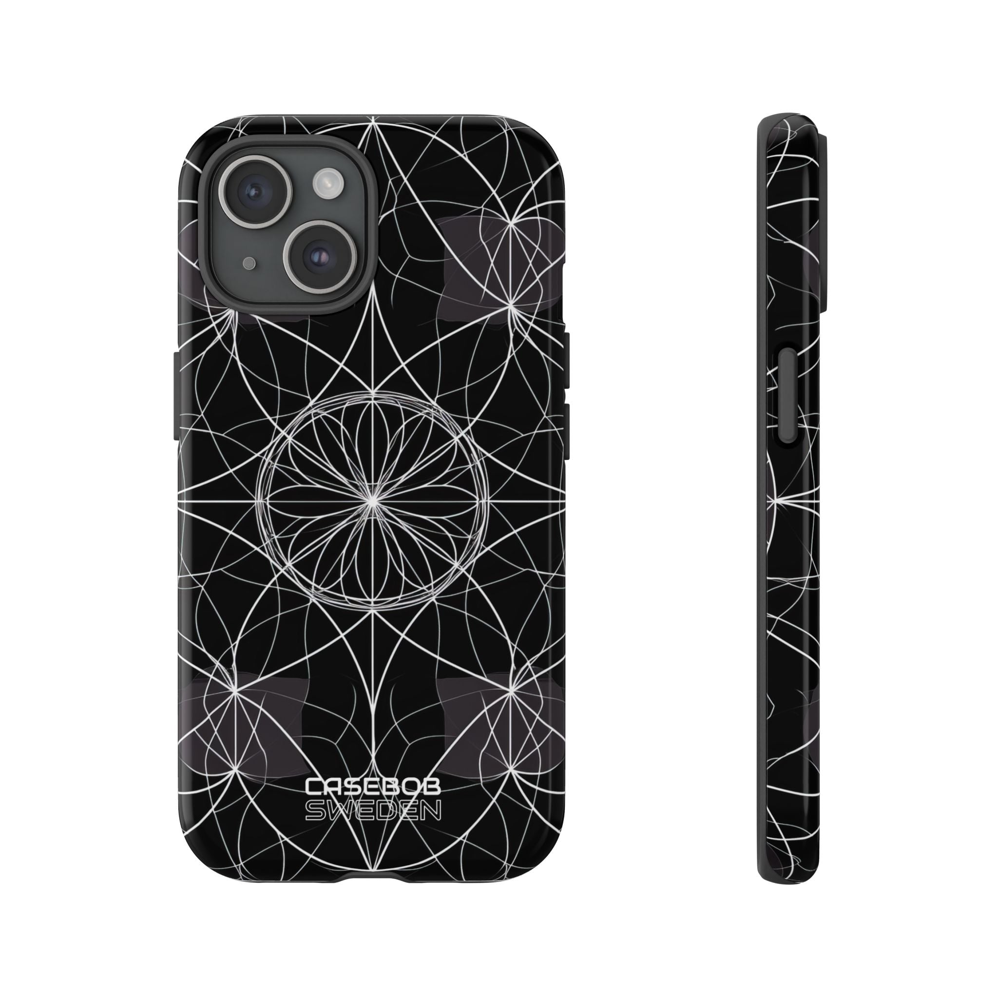 Symmetric Line Bloom iPhone 15 – Robust