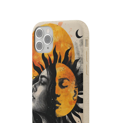 Sunlit Duality | Biodegradable Phone Case