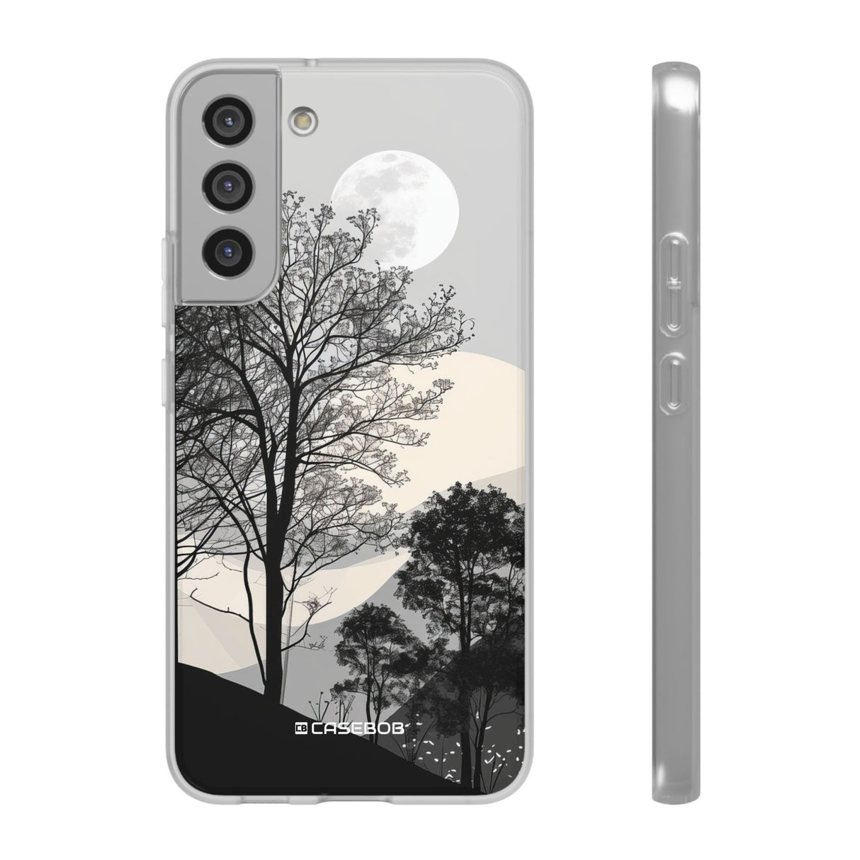 Moonlit Elegance | Flexible Phone Case for Samsung Galaxy